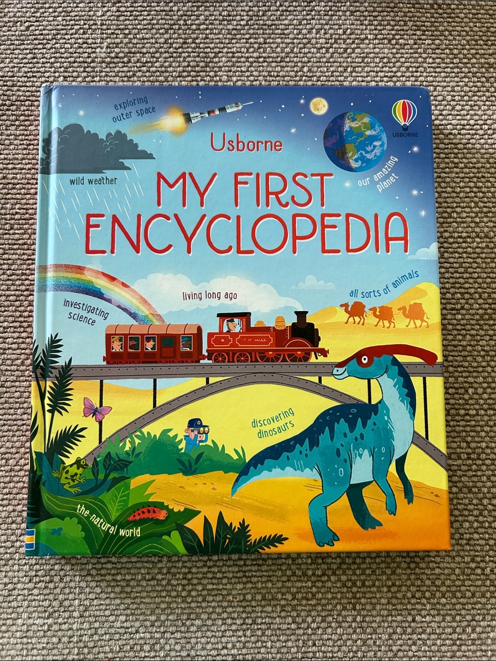 Usborne My First Encyclopedia - Colorful Kids Picture Book